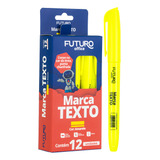 Kit 12 Unidades Canetas Destacar Grifar Marca Texto Escola