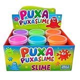 Kit 12 Unidades Slime Leleca Puxa Puxa Divertido- Amoeba - Estique- Modele E Solte A Imaginação Com Slime Colorido E Textura Incrível- Cores Sortidas- Festa- Criança- Não Gruda
