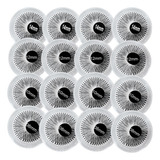 Kit 12 Unidades Tufos Cílios De Pote Tufinho Alongamento Comprimento 14 Mm Cor Preto Tipo De Curvatura C