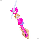 Kit 12 Varinhas Catavento Sereia De Brinquedo Com Led E Som
