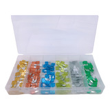 Kit 120 Fusível Automotivo Lamina Mini Varios Amperes