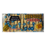 Kit 120 Prendedores Pregadores De Roupas Madeira