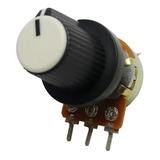 Kit 12pç Potenciômetro 10k Ou 5k Linear Knob P Inversor