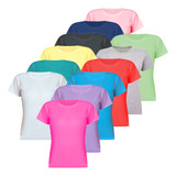 Kit 12pcs Blusa Camiseta
