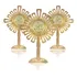 Kit 12un Mini Broche Ostensório Jhs Pequeno Atacado 2cm Cor Dourado