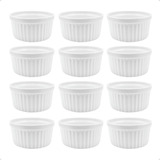 Kit 12un Ramekin Microondas 210ml Restaurante