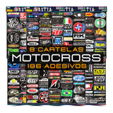 Kit 132 Adesivos Motocross Malbo The Doctor M1 8 Cartelas