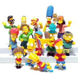 Kit 14 Boneco Simpsons