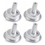 Kit 14 Flange Rodoar Carreta Caminhao Cubo Pequeno Grande
