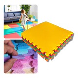 Kit 14 Tatame Tapete Infantil Eva 50x50 Bebe Criança Piso