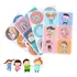 Kit 144 Adesivos Repelente Infantil Contra Picadas Mosquito