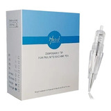Kit 15 Agulhas Para Dermografo Mastor Msi 3rl Pontas 0 25mm