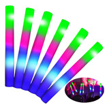 Kit 15 Bastão De Led Espuma 3 Fases Neon Festas Rave 48cm