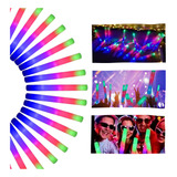 Kit 15 Bastão Led Balada Festa Neon Pisca Sem Personalizar