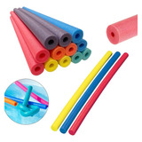 Kit 15 Boias De Piscina Natação Flutuador Macarrão Espaguete Cor Sortidos