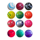Kit 15 Bolão Vinil 37 Cm Marmorizadas 15 Pinos De Pendurar