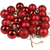Kit 15 Bolinha De Natal Enfeite Decoração Bola Arvore Natal