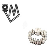 Kit 15 Brocas Serra Copo Diamantada Esquadro Multi Angulo
