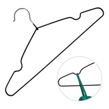 Kit 15 Cabide Ultra Fino Adulto C Cava Para Alça Roupa Slim