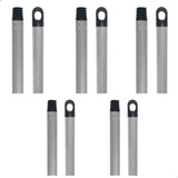 Kit 15 Cabos Aluminio Rodo Vassouras Rosca Universal 1 4 Mts