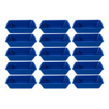 Kit 15 Caixas De Massa Azul 20 Litros Afort