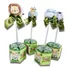 Kit 15 Centro De Mesa Safari Tradicional Personalizado
