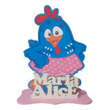Kit 15 Centros De Mesa Galinha Pintadinha De Saia