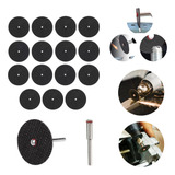 Kit 15 Discos De Corte Metais Leves Micro Retifica Haste
