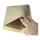 Kit 15 Envelopes Kraft 130g Bolha 45 Micras C Lacre 17x18cm