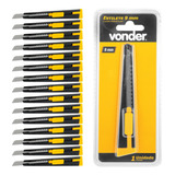 Kit 15 Estiletes Profissional 9mm Emborrachado Envelopamento