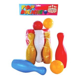 Kit 15 Jogos De Boliche Infantil Com 8 Peças Colorido