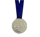 Kit 15 Medalhas Honra Ao Mérito Ouro Prata Bronze 4 3cm Aço Cor Prata