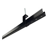 Kit 15 perfilado Perfurado 38x38x3000mm 24 Cor Preto Fosco