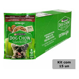 Kit 15 Sachê Dog Chow Cães