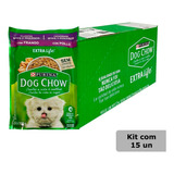 Kit 15 Sachê Dog Chow Cães