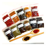 Kit 15 Sachês Especiarias Para Gin Chá Drinks Bebidas