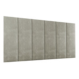 Kit 15 Und Cabeceira Modular Estofada Cama De Solteiro Em L