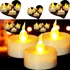 Kit 15 Vela Eletrônica Decorativa Led Amarela + 45 Baterias