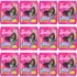 Kit 150 Figurinhas Álbum Barbie Vamos Comemorar 30 Envelopes