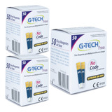 Kit 150 Fitas G tech Free No Code Tiras Reagentes Glicemia