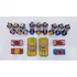 Kit 15pçs Carrinho De Lata Antigo Decada 70  Kit 2b