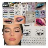 Kit 15und Carnaval 10 Pedrarias 5 Delineador Adesivo Brilho