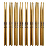 Kit 16 Baqueta Liverpool Bateria Repique Caixa Estudo Treino