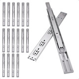 Kit 16 Corrediça Telescópica 35cm Trilho Gaveta 35kg 8 Pares Compra Segura Ekom