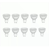 Kit 16 Lâmpada Led Dicroica 5w Gu10 Bivolt 16 Soquetes