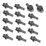 Kit 16 Parafusos Citroen C3 C4 C5 Roda Original Com Arruela