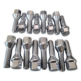 Kit 16 Pcs Parafuso Cromado Roda Esportiva 60mm Vw Gm