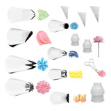 Kit 16 Peças De Confeitar Wilton Adaptadores Armador Tesoura
