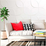Kit 16 Placas 3d 50x50cm Decorativa Floral
