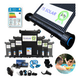 Kit 16 Placas 3mt Aquecedor Solar Piscinas 20 000lts Rosca F